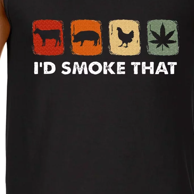 ID Smoke That Funny Marijuana Meat Smoker Comfort Colors® Tank Top