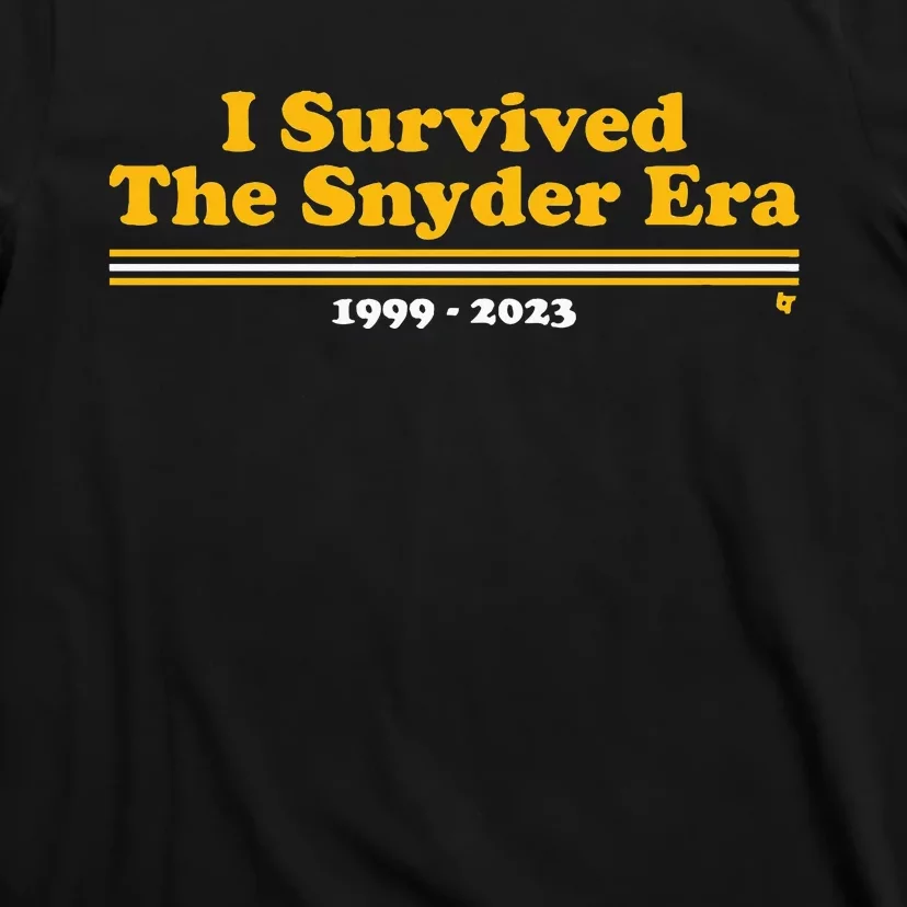 I Survived The Snyder Era Washington D.C. Football T-Shirt