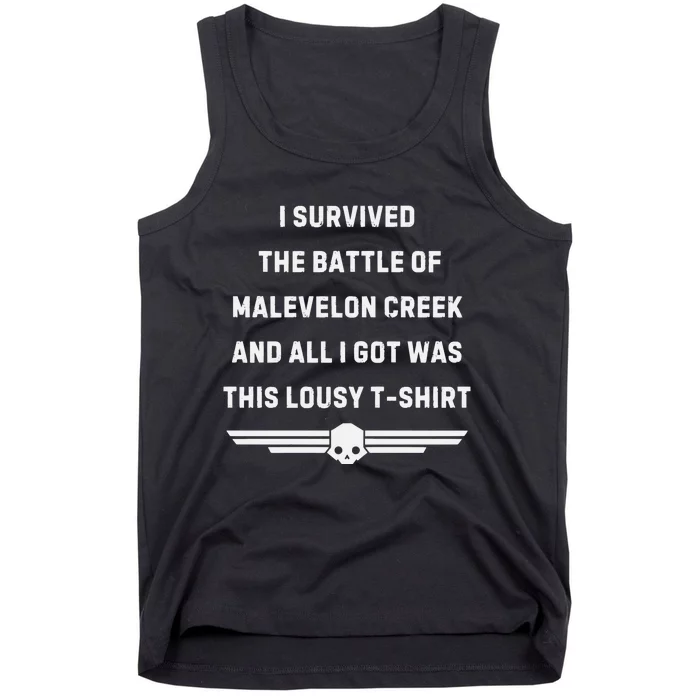 I Survived The Battle Of Malevelon Creek And All I Got Was This Lousy Tank Top