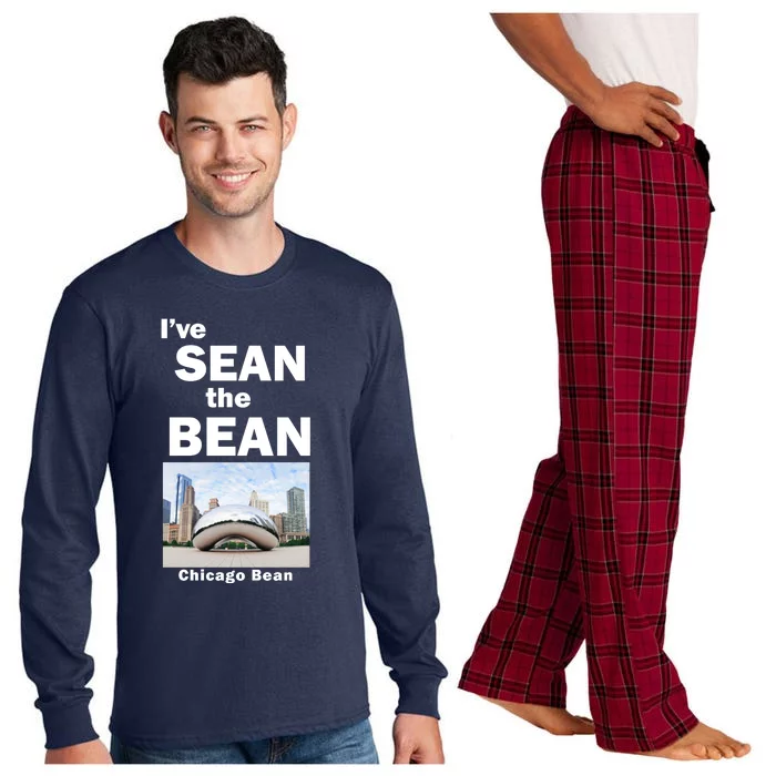 Ive Sean The Bean Chicago Bean Long Sleeve Pajama Set