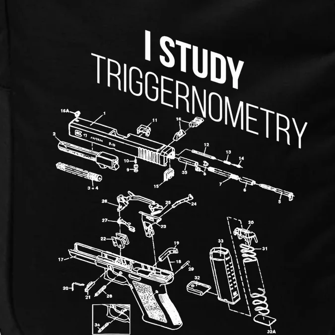 I Study Triggernometry Impact Tech Backpack