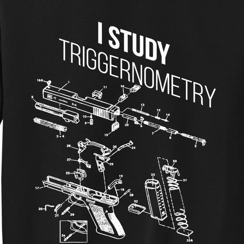 I Study Triggernometry Tall Sweatshirt