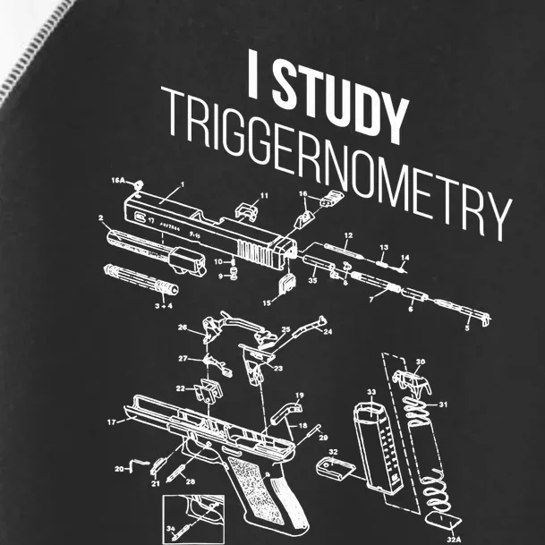 I Study Triggernometry Toddler Fine Jersey T-Shirt