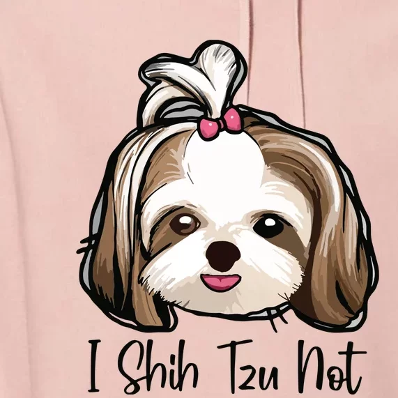 I Shih Tzu Not Funny Shih Tzu Mom Dog Lovers Mothers Day Premium Hoodie