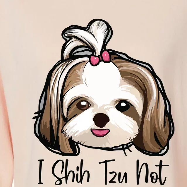 I Shih Tzu Not Funny Shih Tzu Mom Dog Lovers Mothers Day Cropped Pullover Crew