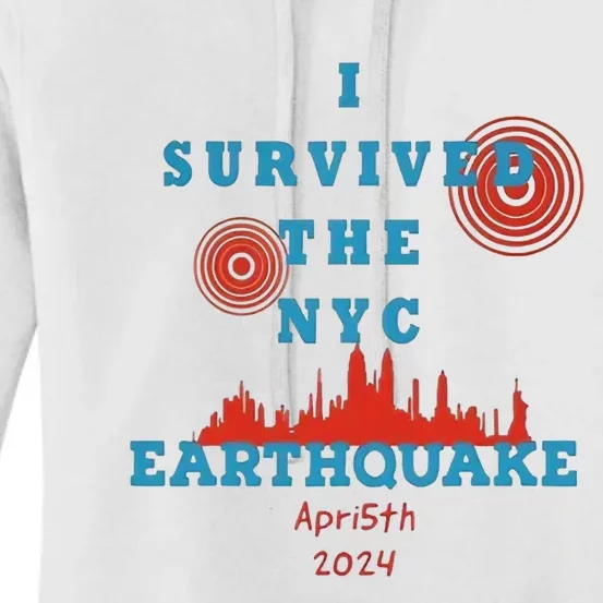 I Survived The Nyc Earthquake Women's Pullover Hoodie