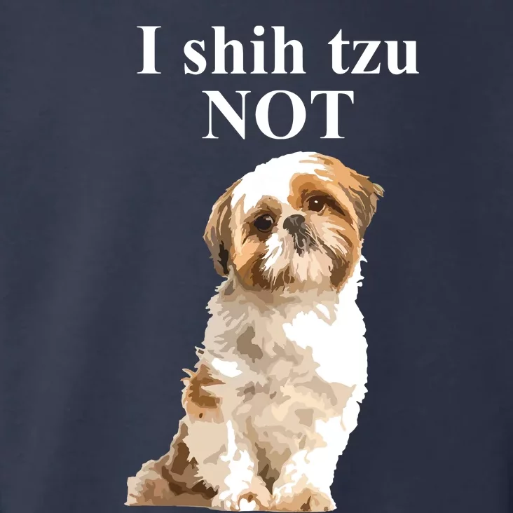 I Shih Tzu NOT Funny Shih Tzu Toddler Hoodie