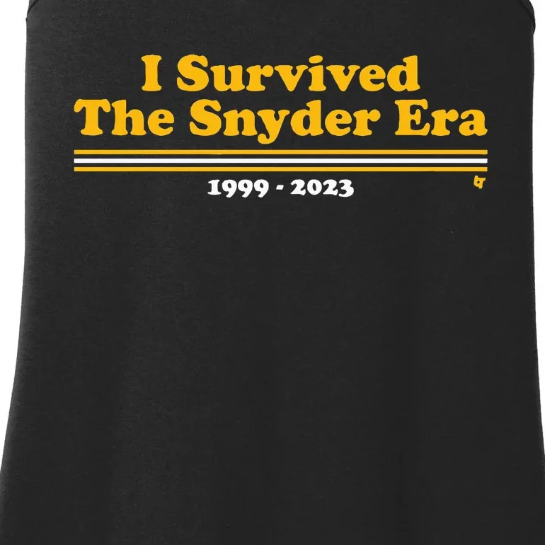 I Survived The Snyder Era Ladies Essential Tank