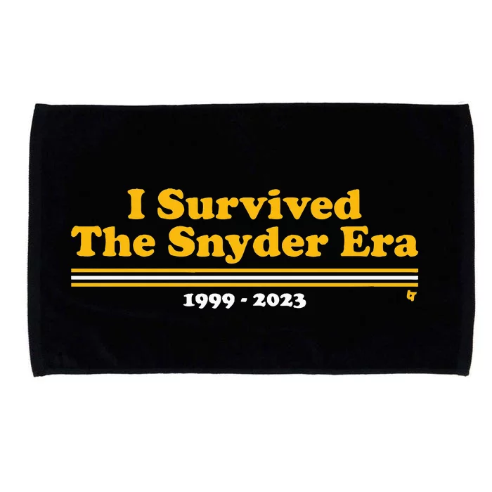 I Survived The Snyder Era Microfiber Hand Towel