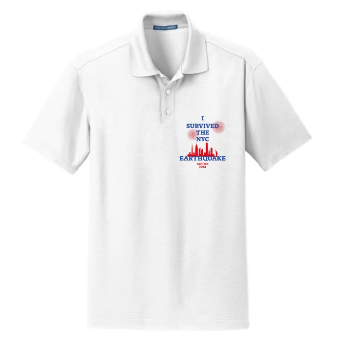 I Survived The Nyc Earthquake 2024 Dry Zone Grid Performance Polo