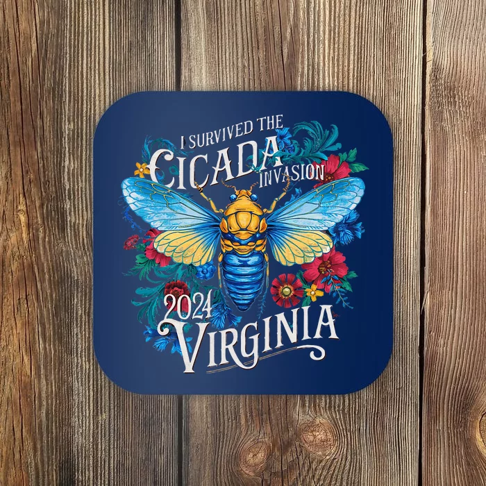 I Survived The Cicada Invasion Virginia 2024 Brood Xix Xiii Coaster