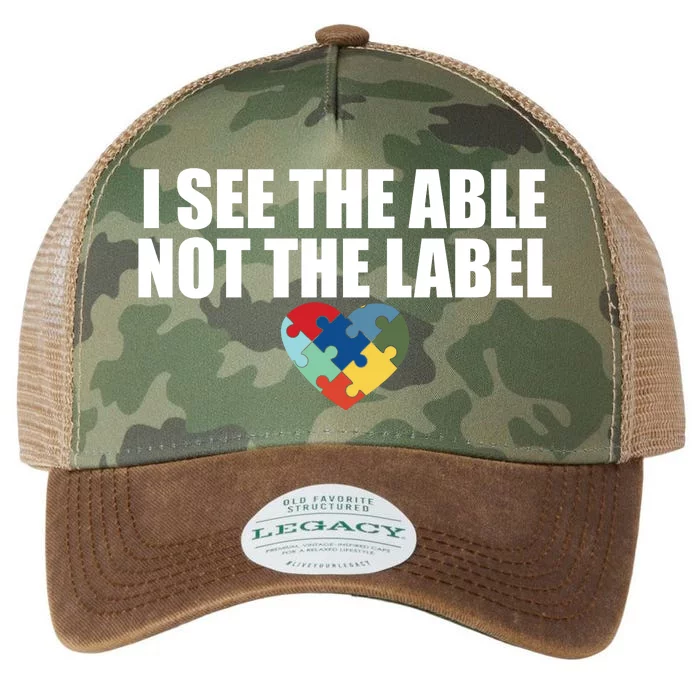 I See The ABLE Not The LABEL Legacy Tie Dye Trucker Hat