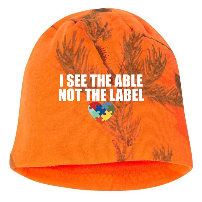 I See The ABLE Not The LABEL Kati - Camo Knit Beanie