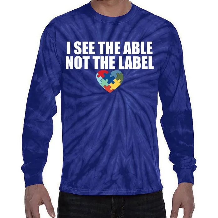 I See The ABLE Not The LABEL Tie-Dye Long Sleeve Shirt