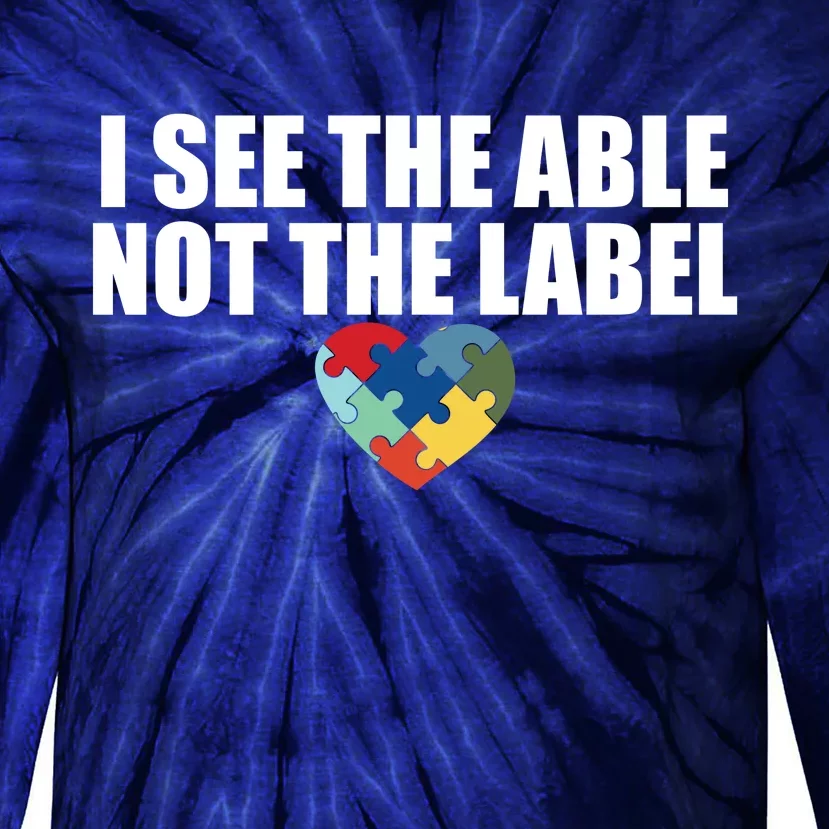 I See The ABLE Not The LABEL Tie-Dye Long Sleeve Shirt