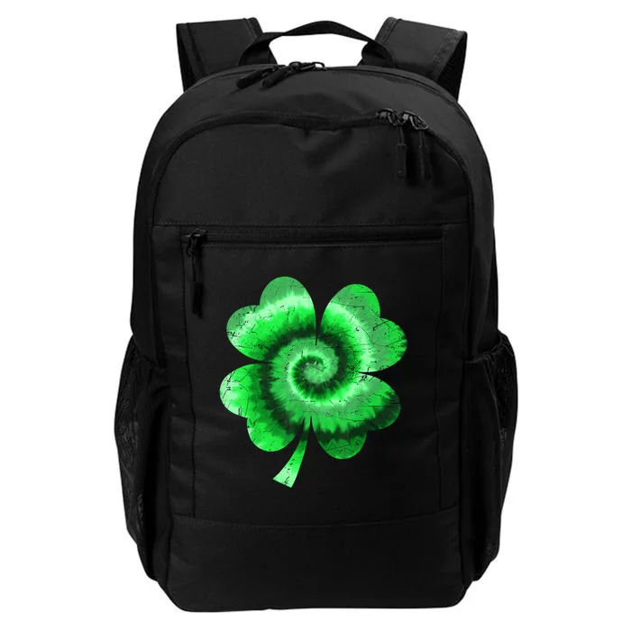 Irish Shamrock Tie Dye Happy St Patrick's Day Go Lucky Gift Daily Commute Backpack