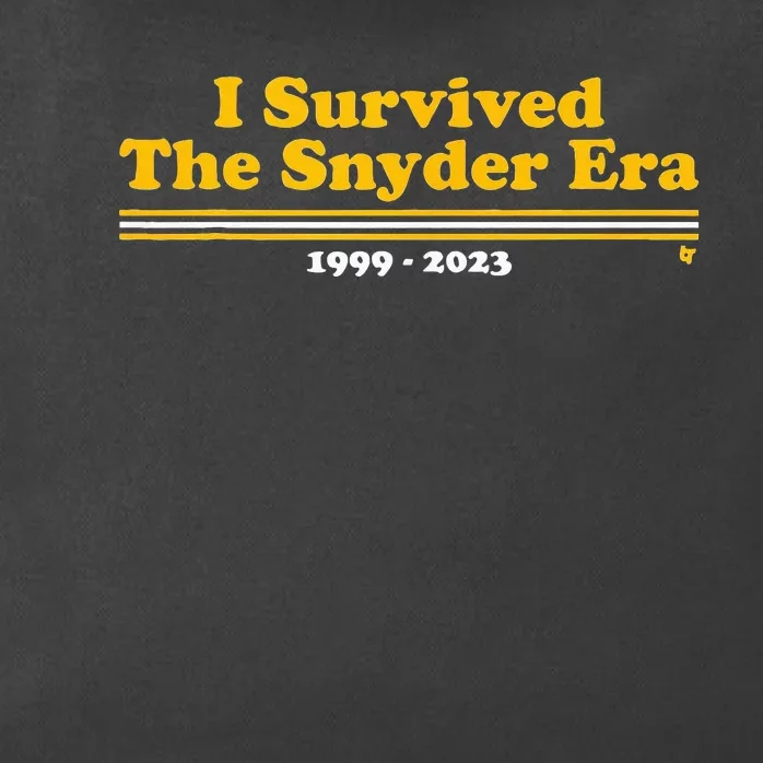 I Survived The Snyder Era Zip Tote Bag