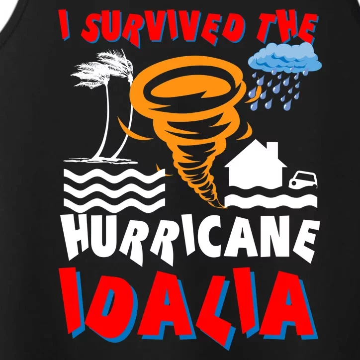 I Survived The Hurricane Idalia Strong Performance Tank