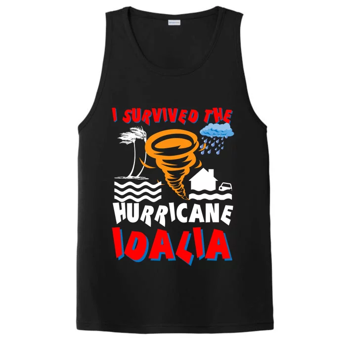 I Survived The Hurricane Idalia Strong Performance Tank