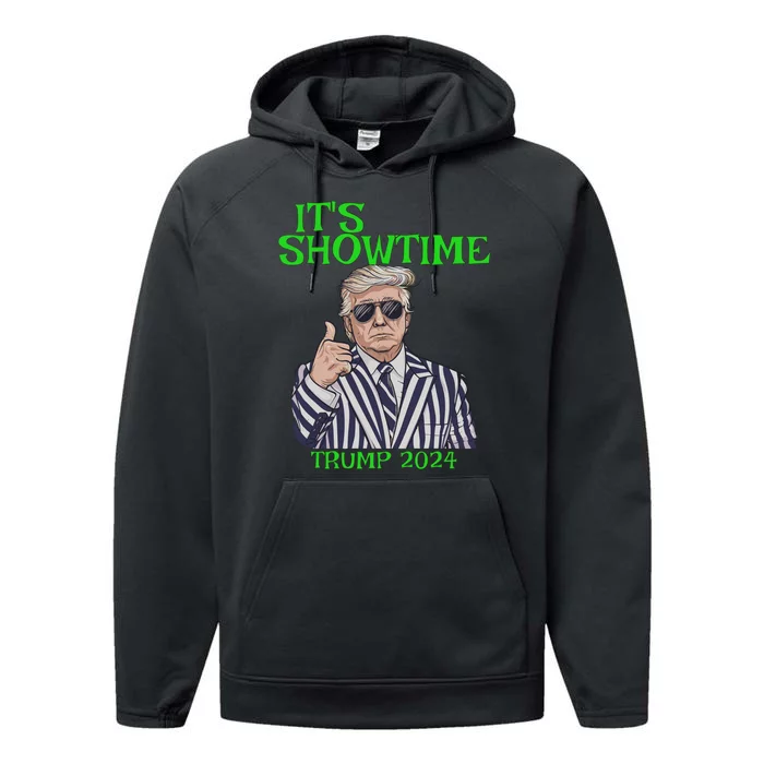 ItS Showtime Trump 2024 Performance Fleece Hoodie