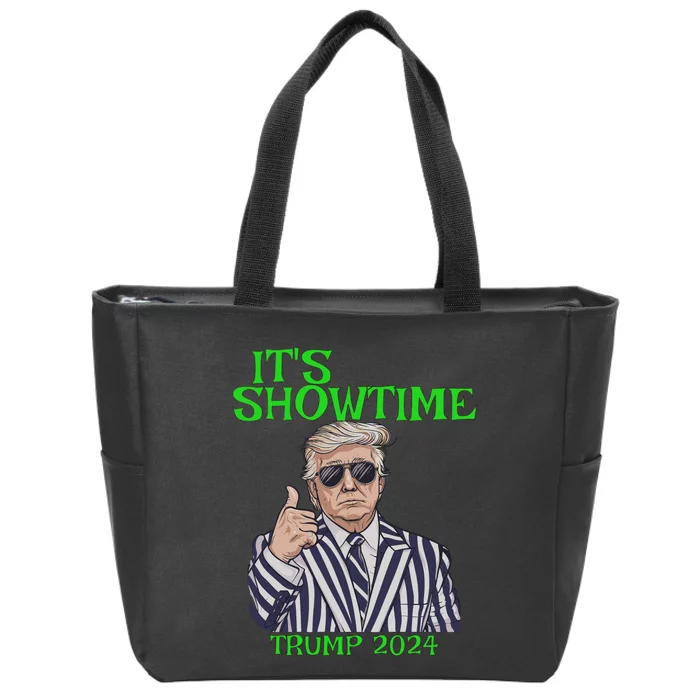 ItS Showtime Trump 2024 Zip Tote Bag