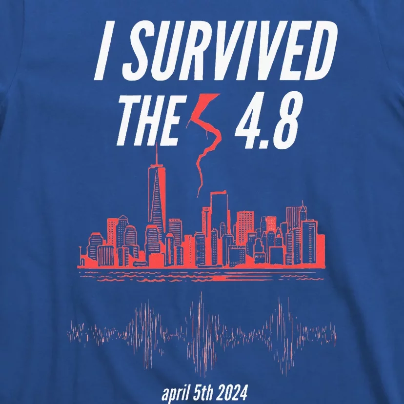 I Survived The 4.8 Earthquake April 5th 2024 T-Shirt