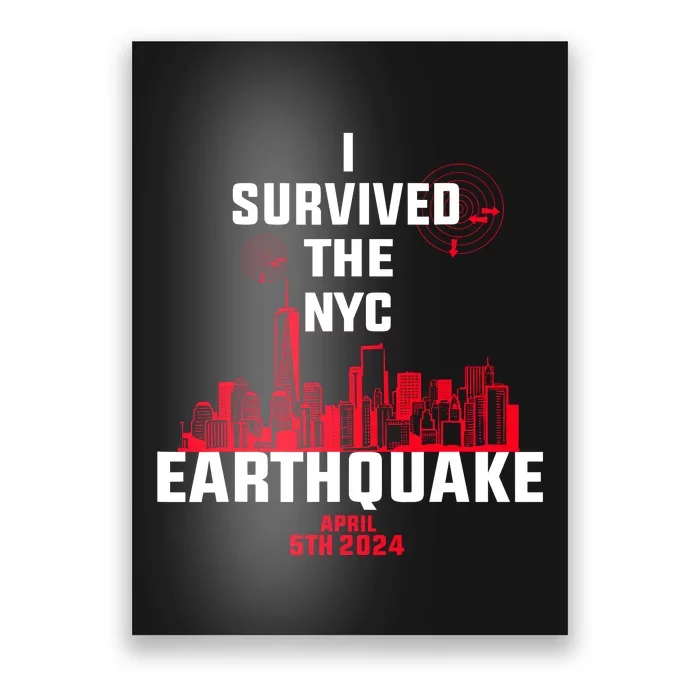 I Survived The Nyc Earthquake 2024 Poster