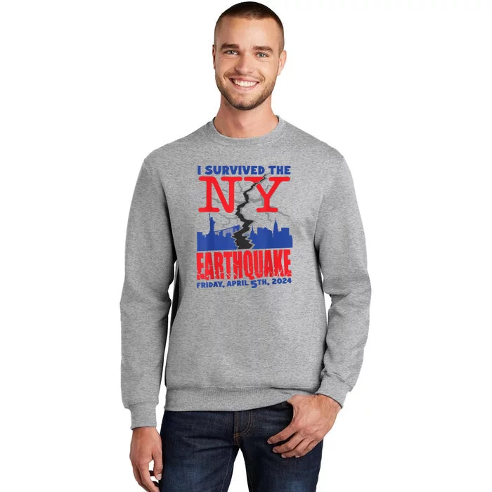 I Survived The Nyc Earthquake Sweatshirt