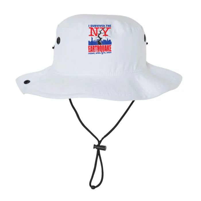 I Survived The Nyc Earthquake Legacy Cool Fit Booney Bucket Hat