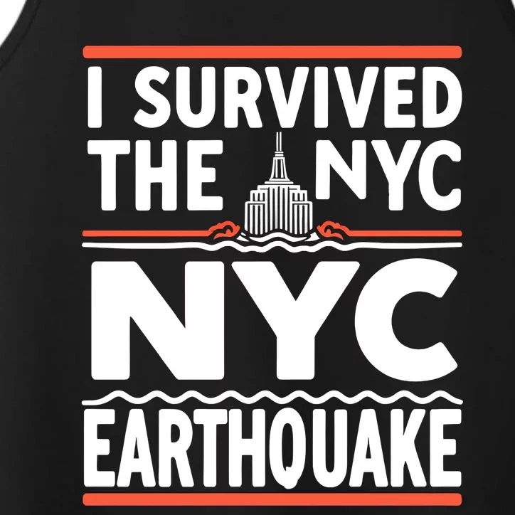 I Survived The Nyc Earthquake April 5 2024 Performance Tank