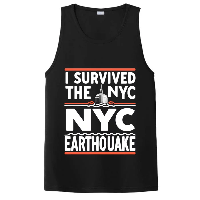 I Survived The Nyc Earthquake April 5 2024 Performance Tank