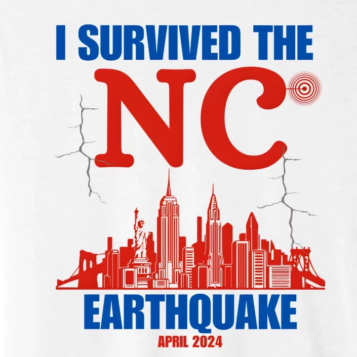 I Survived The Nyc Earthquake April 5 2024 ChromaSoft Performance T-Shirt