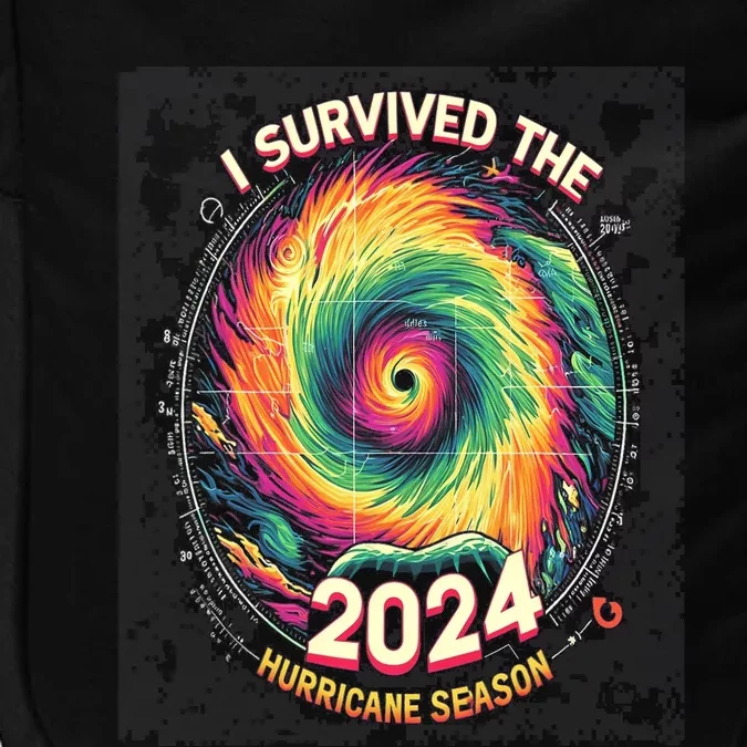 I Survived The 2024 Hurricane Season Impact Tech Backpack