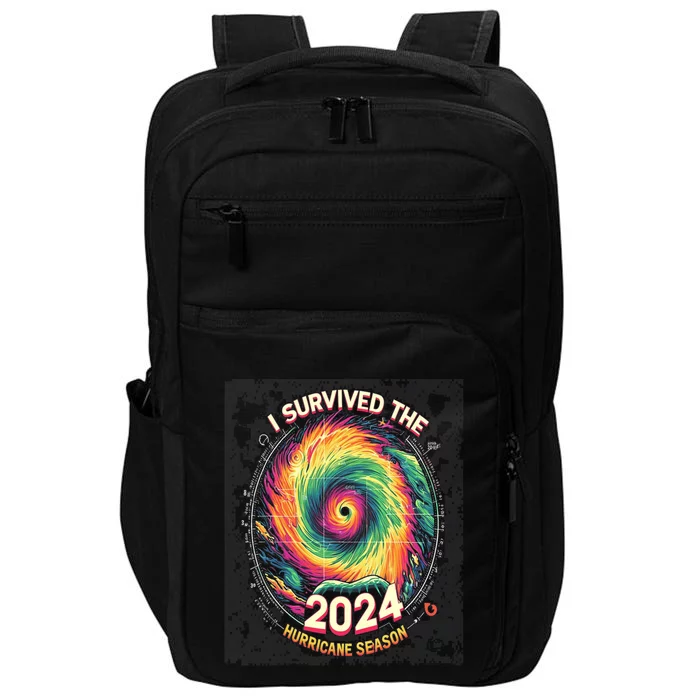 I Survived The 2024 Hurricane Season Impact Tech Backpack