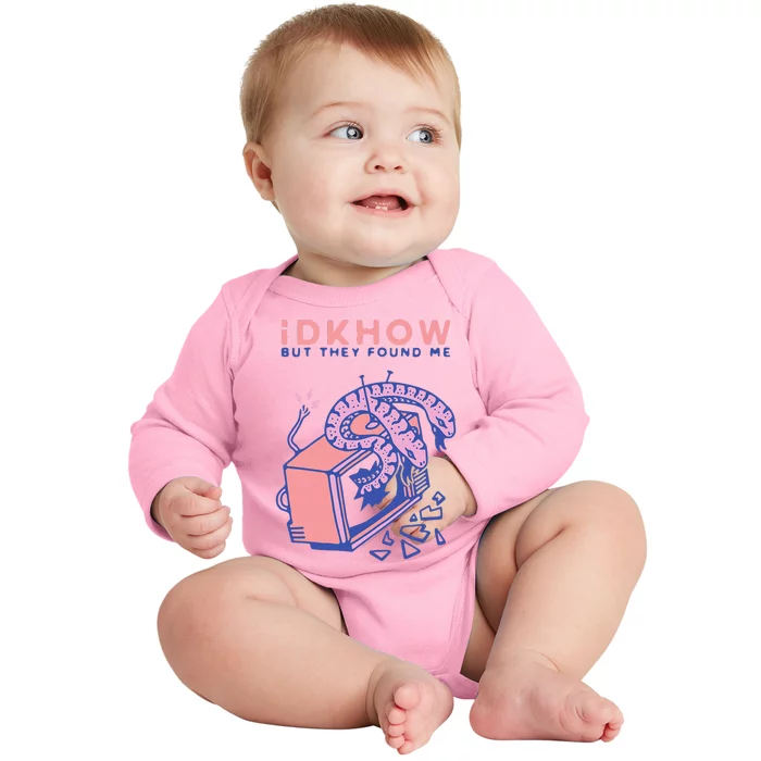 Idkhow – Screen Time Baby Long Sleeve Bodysuit