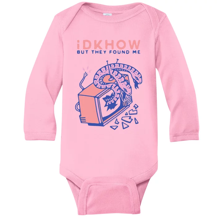 Idkhow – Screen Time Baby Long Sleeve Bodysuit