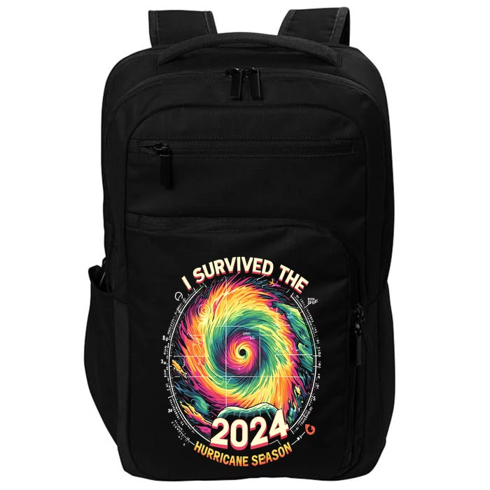 I Survived The 2024 Hurricane Season Impact Tech Backpack