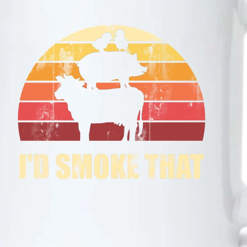 Id Smoke That Barbecue Gift Black Color Changing Mug