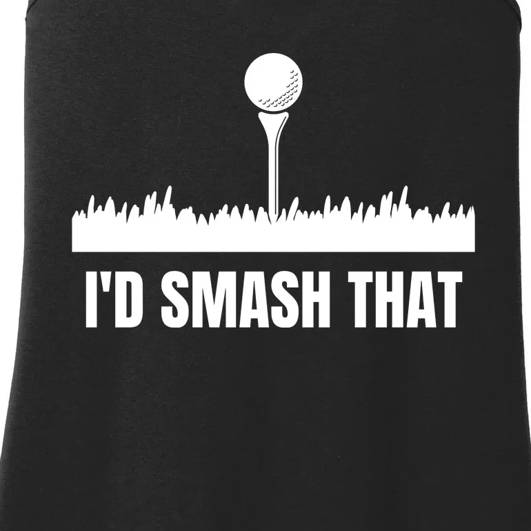 I'd Smash That Golf Ladies Essential Tank