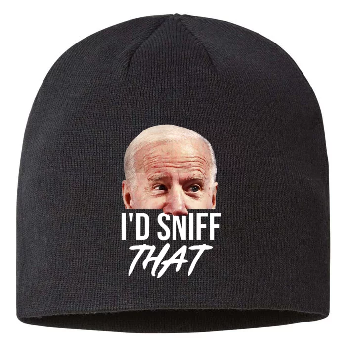 I'd Sniff That Funny Joe Biden 8 1/2in Sustainable Knit Beanie