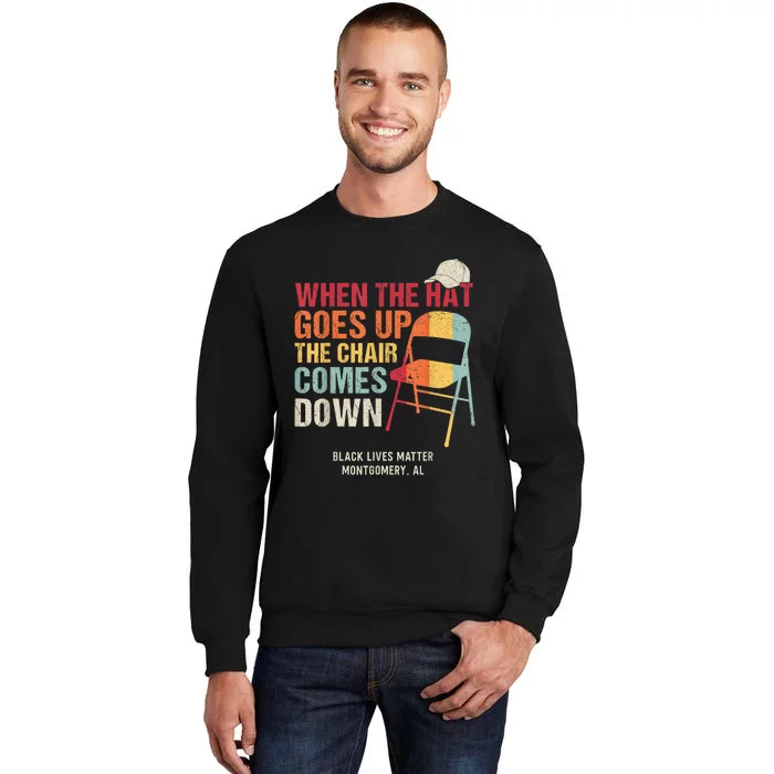 I Survived The Riverboat Brawl Funny Humorous Alabama Retro Tall Sweatshirt