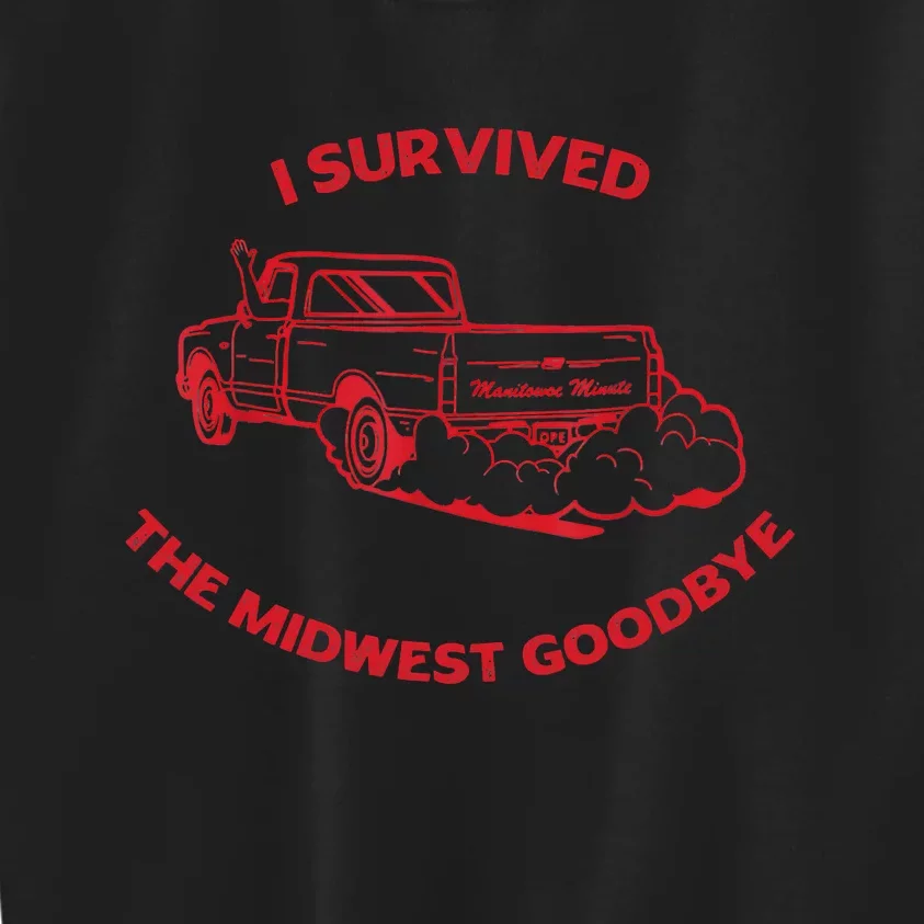 I Survived The Midwest Goodbye Kids Sweatshirt