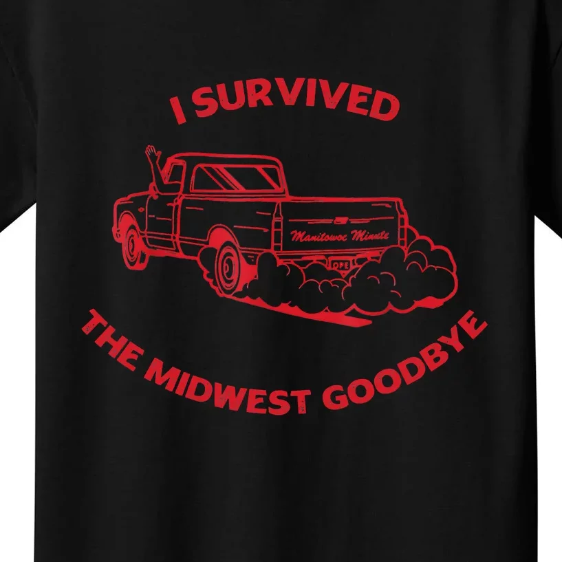 I Survived The Midwest Goodbye Kids T-Shirt