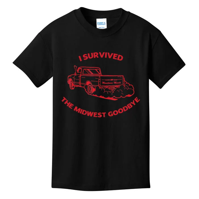 I Survived The Midwest Goodbye Kids T-Shirt