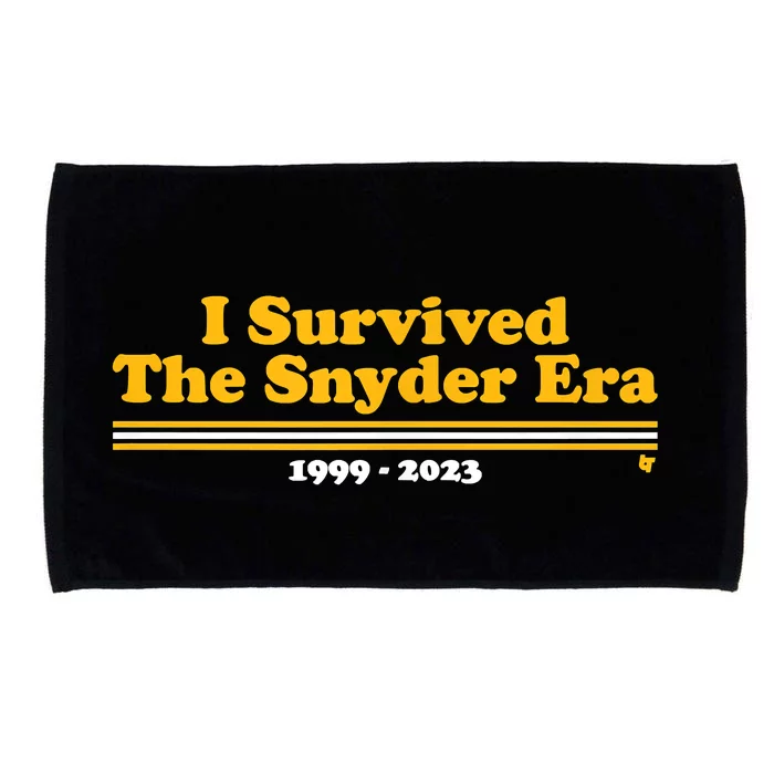 I Survived The Snyder Era Washington D.C. Football Microfiber Hand Towel