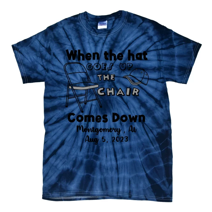 I Survived The Riverboat Brawl Alabama Funny Humorous Fight Tie-Dye T-Shirt