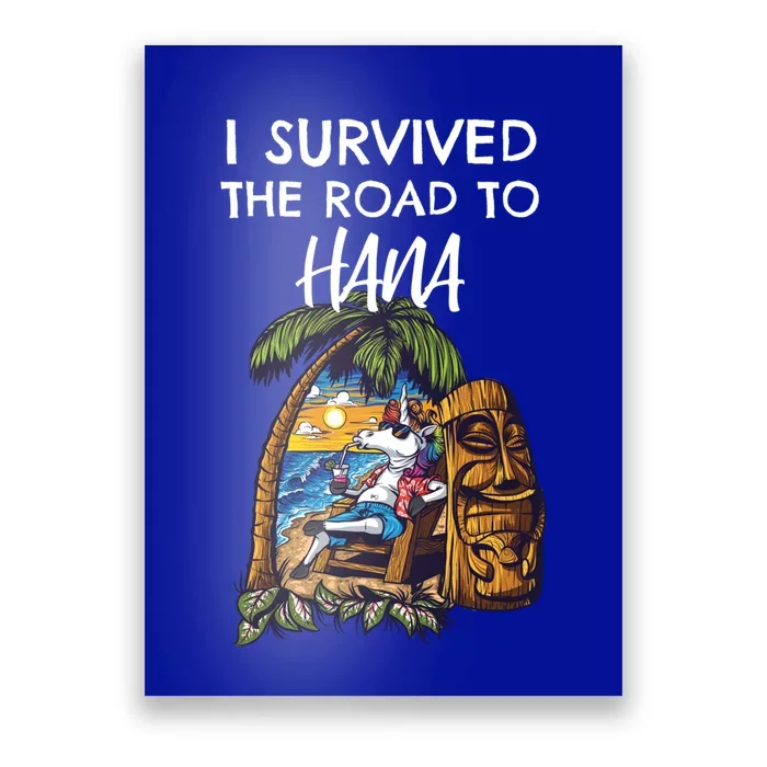 I Survived The Road To Hana Gift Poster