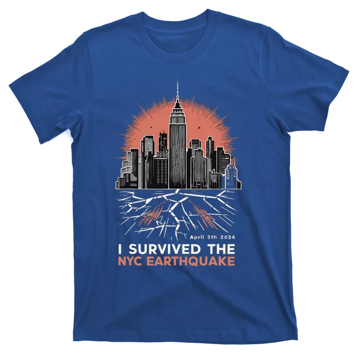 I Survived The Nyc Earthquake T-Shirt