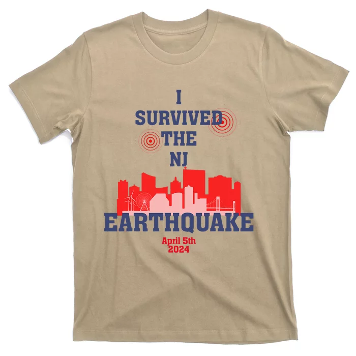 I Survived The Nj Earthquake T-Shirt