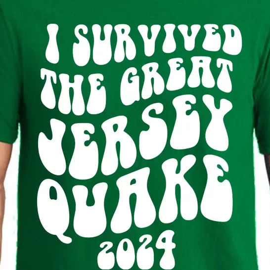 I Survived The New Jersey Earthquake Pajama Set